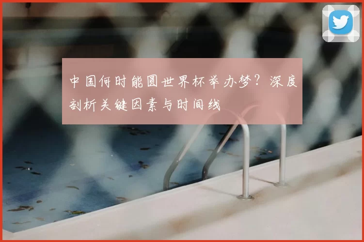 中国何时能圆世界杯举办梦?深度剖析关键因素与时间线