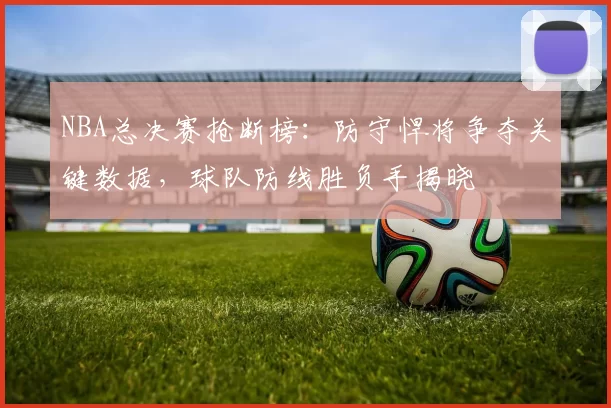 NBA总决赛抢断榜：防守悍将争夺关键数据，球队防线胜负手揭晓